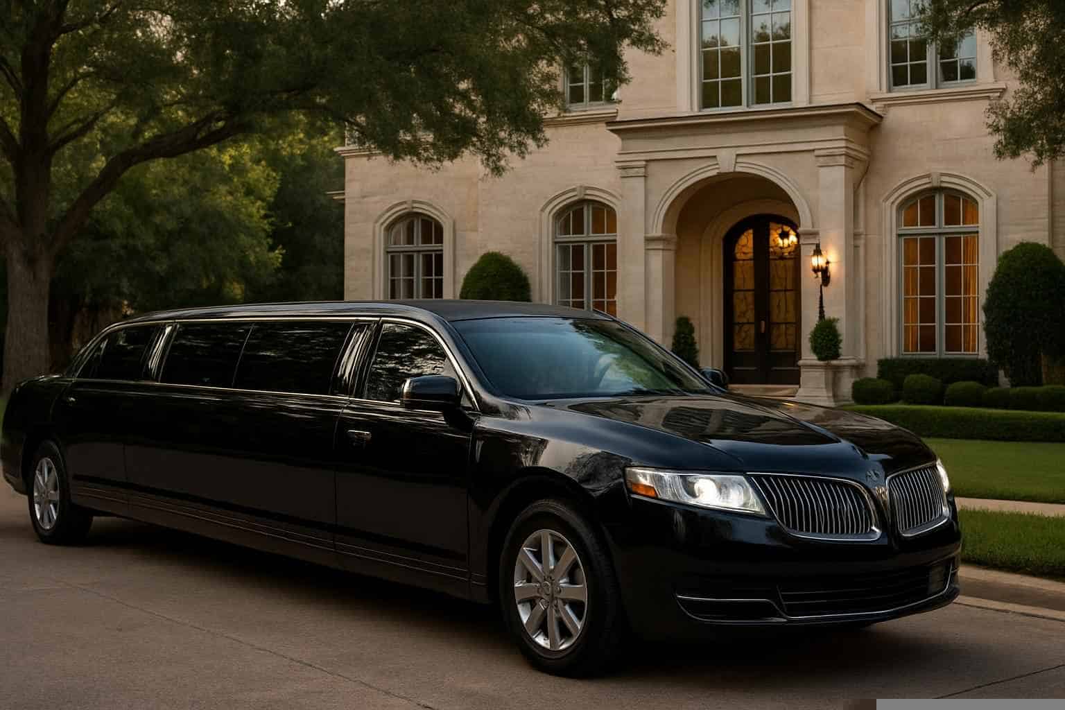 Best Black Limo Rental in Highland Park Texas