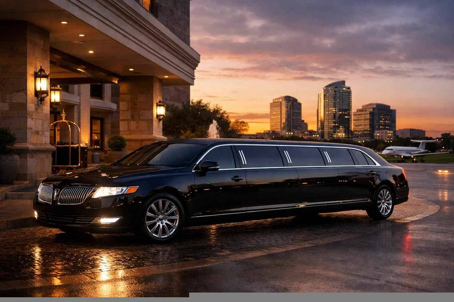 Best Black Limo Rental in Plano Texas