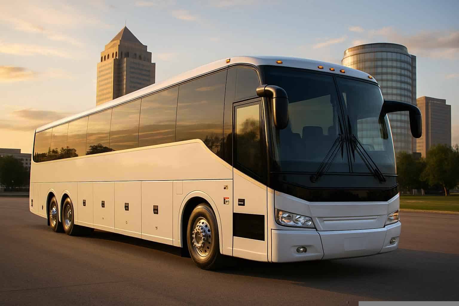Best Charter Bus Rental in Addison Texas