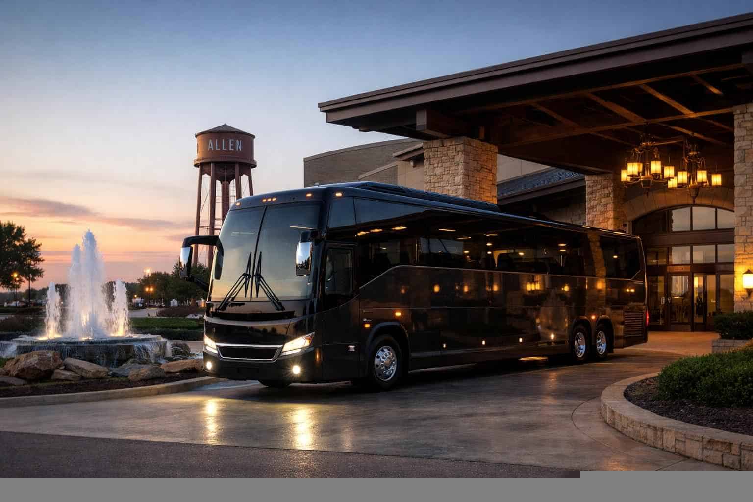 Best Charter Bus Rental in Allen Texas