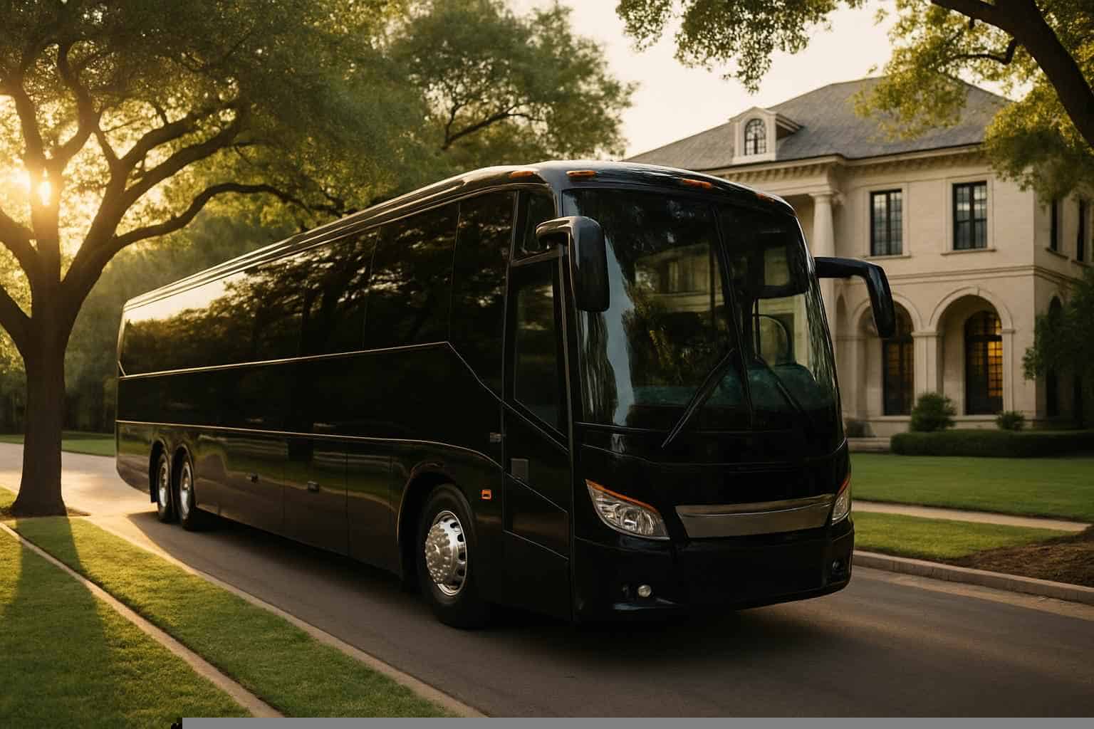 Best Charter Bus Rental in Highland Park Texas