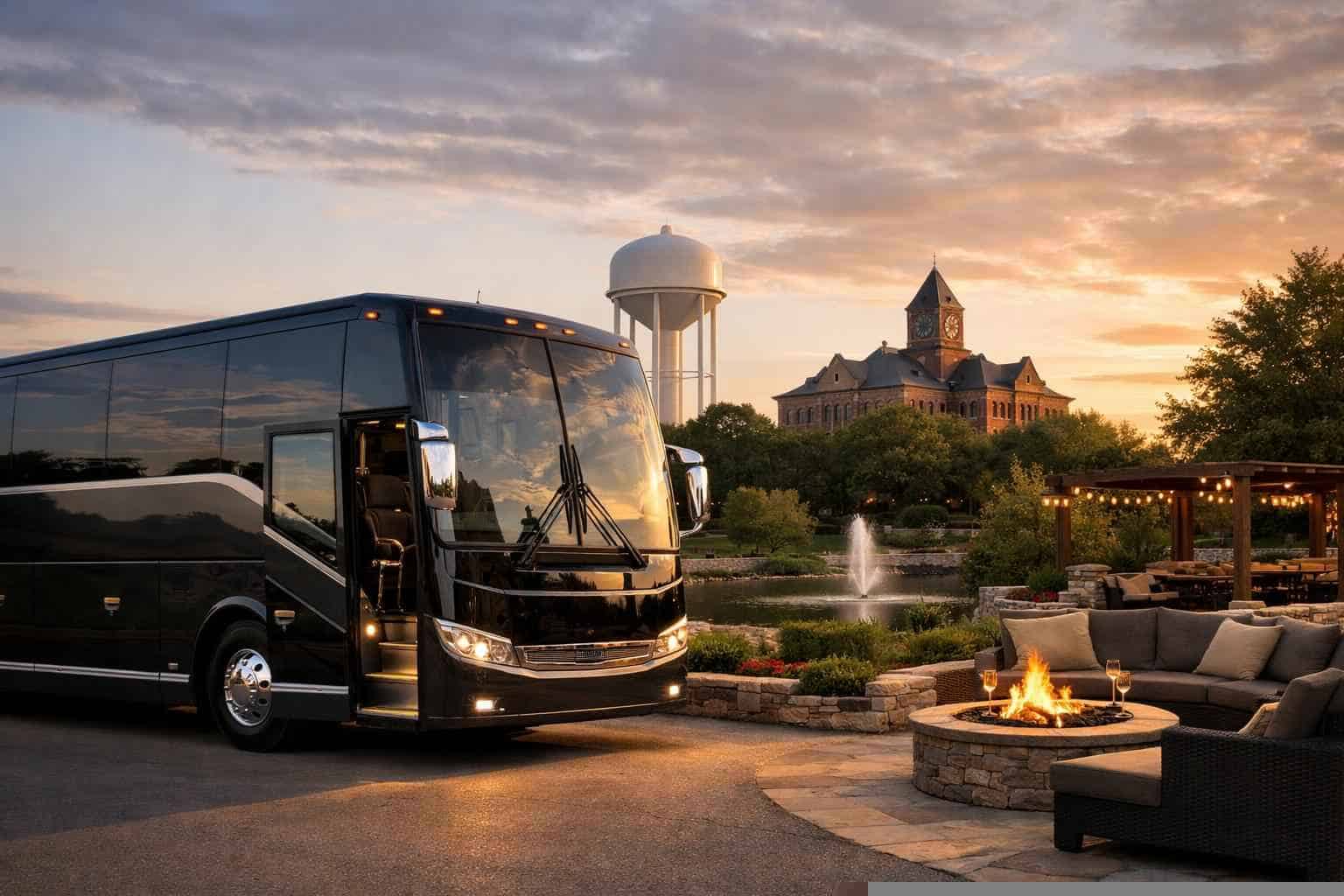 Best Charter Bus Rental in McKinney Texas