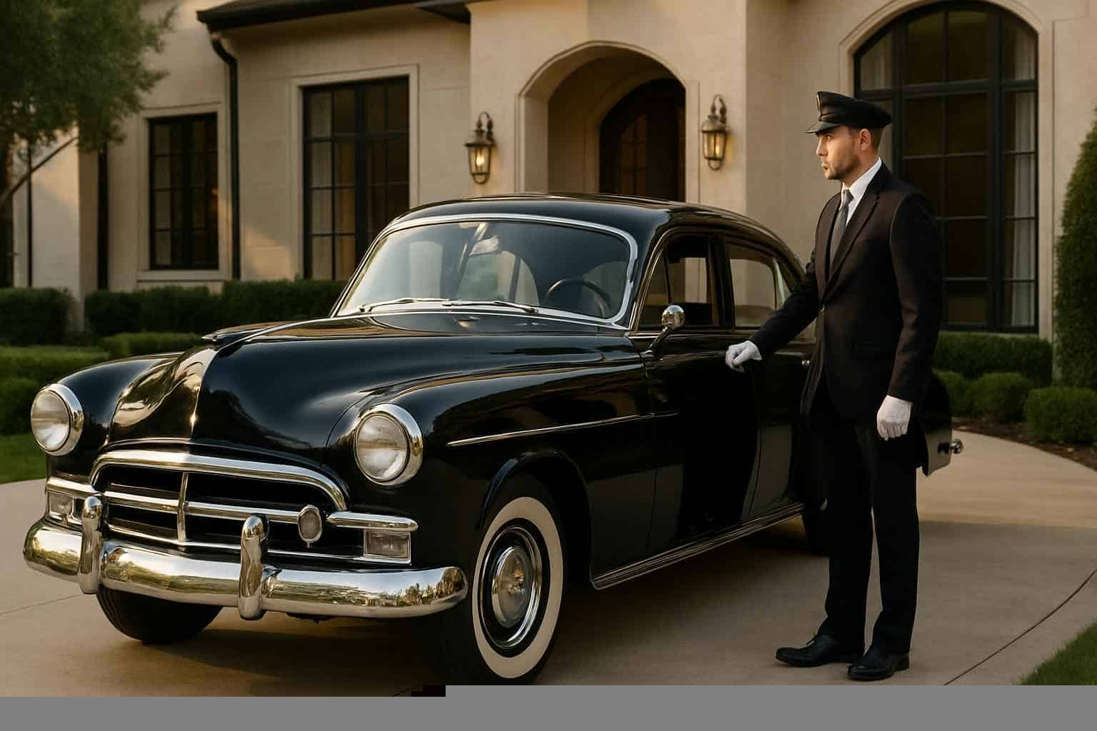 Best Classic Car Chauffeur Service in Coppell Texas