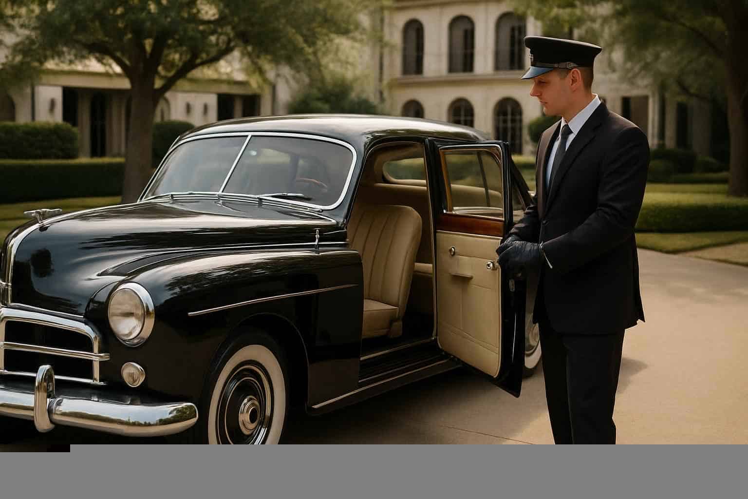 Best Classic Car Chauffeur Service In Highland Park Texas