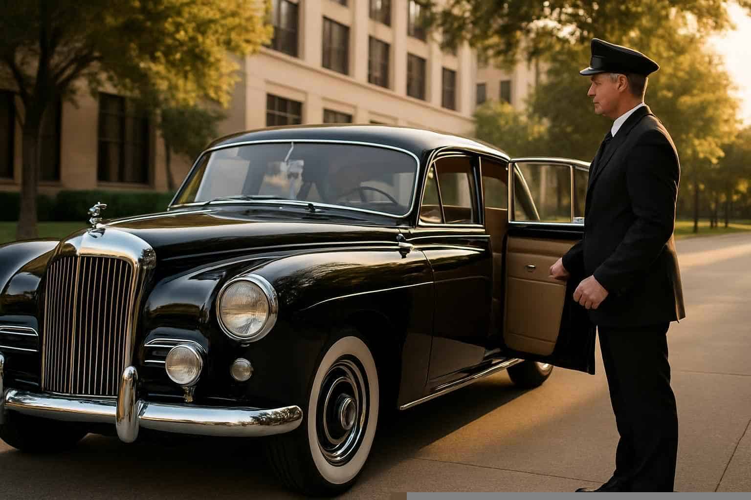 Best Classic Car Chauffeur Service in Irving Texas