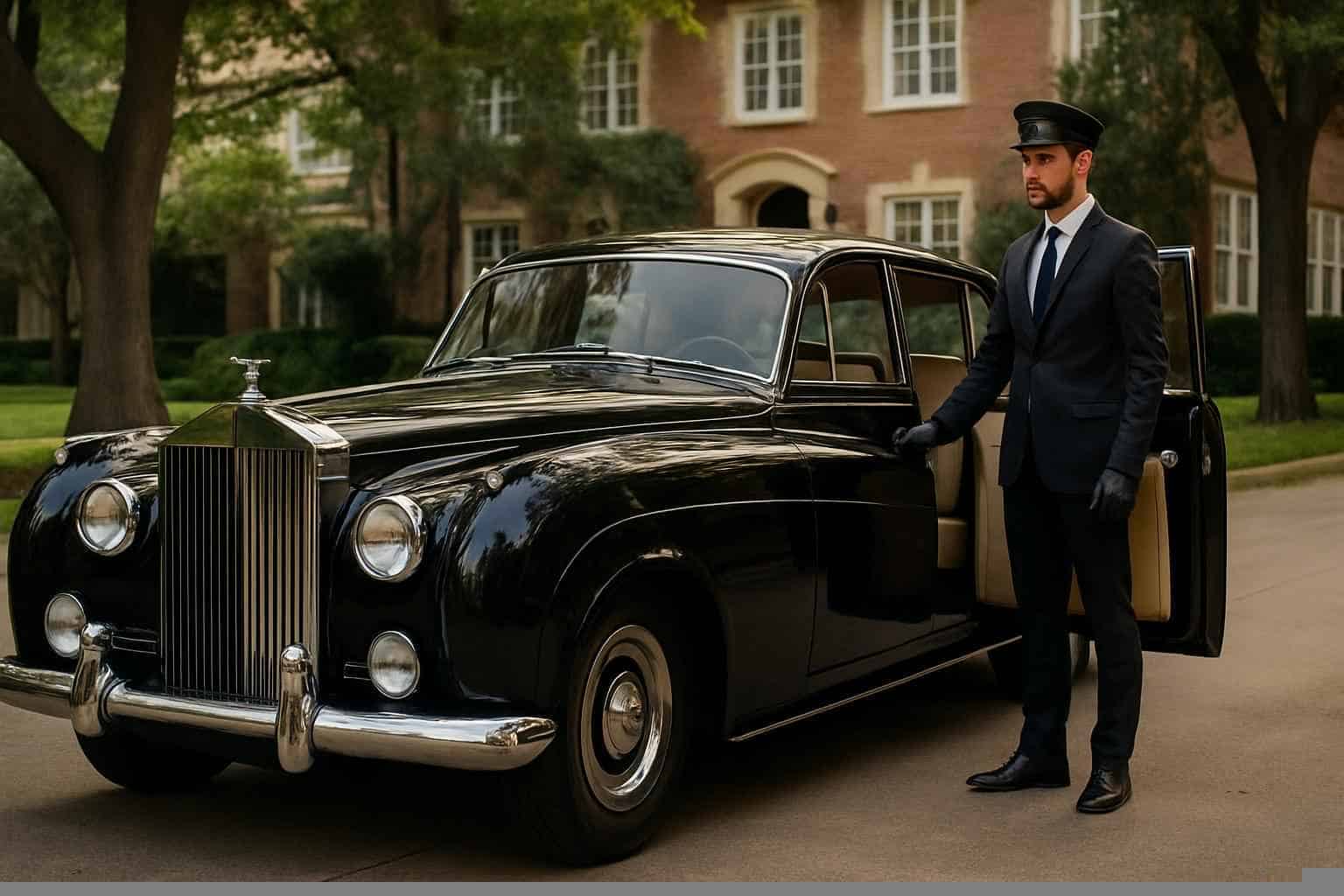 Best Classic Car Chauffeur Service in University Park Texas