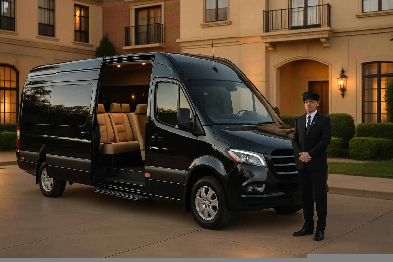 Best Passenger Van with Driver in Addison Texas