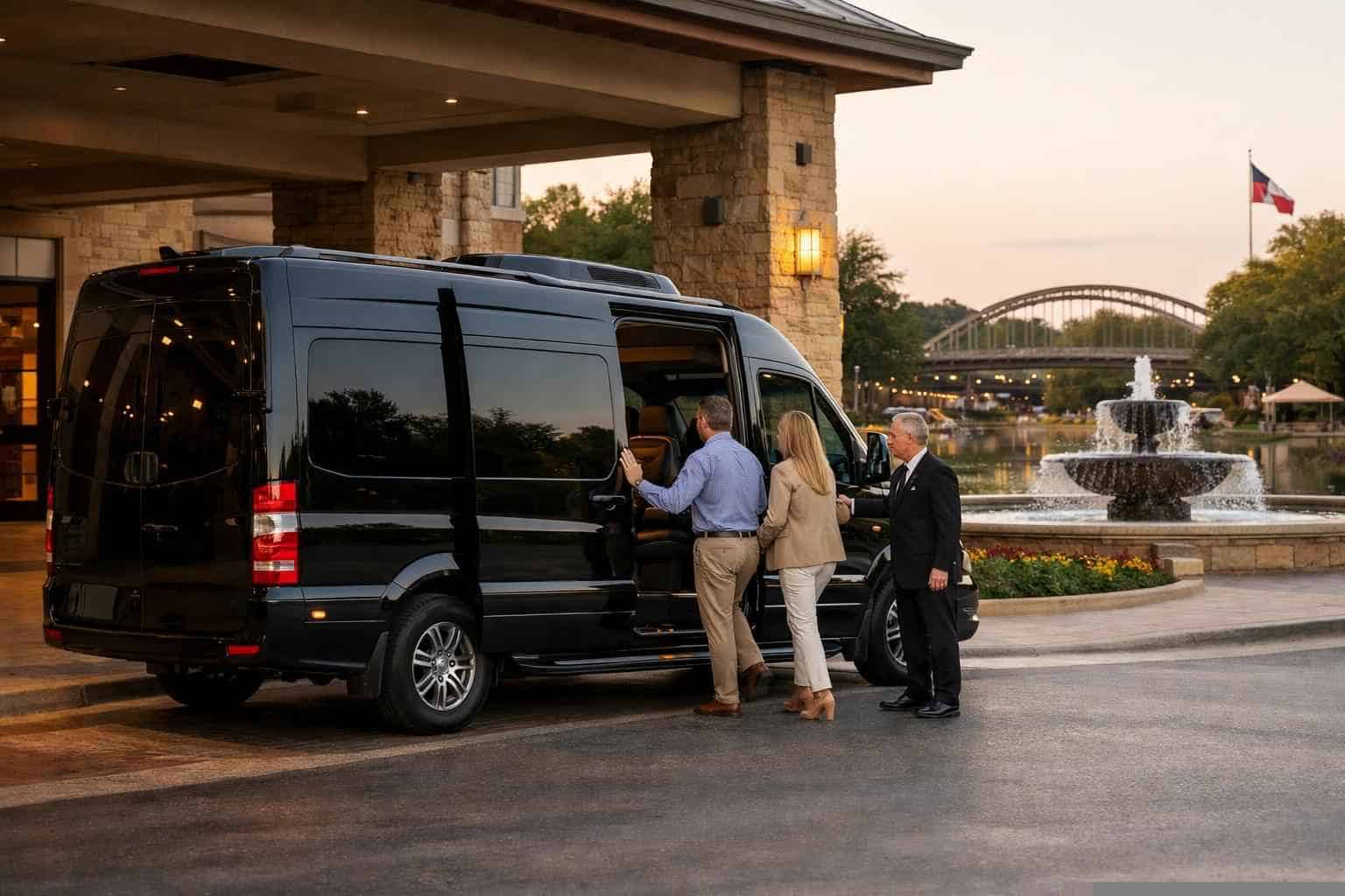 Best Passenger Van with Driver in Allen Texas