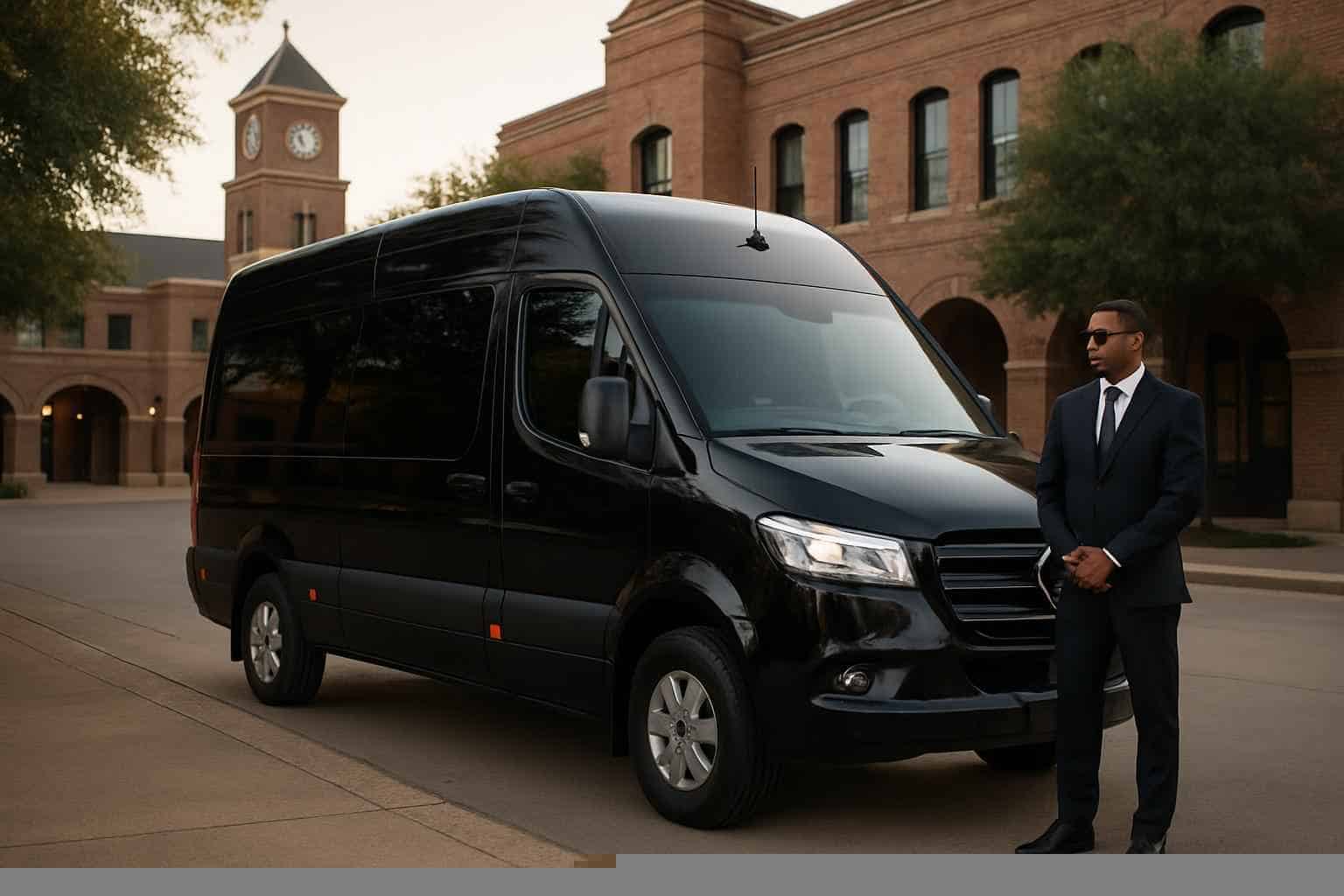 Best Passenger Van with Driver in Coppell Texas