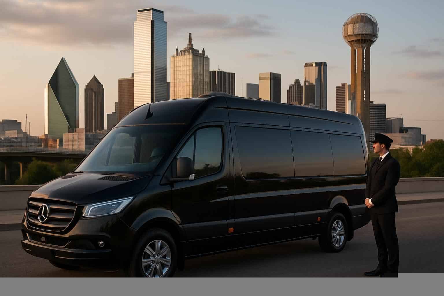Best Passenger Van with Driver in Dallas Texas