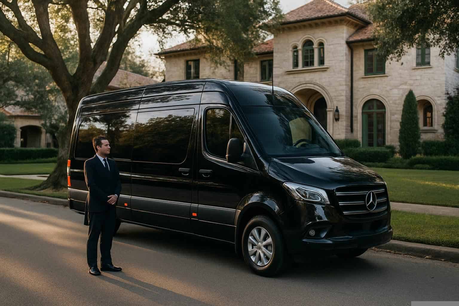 Best Passenger Van with Driver in Highland Park Texas