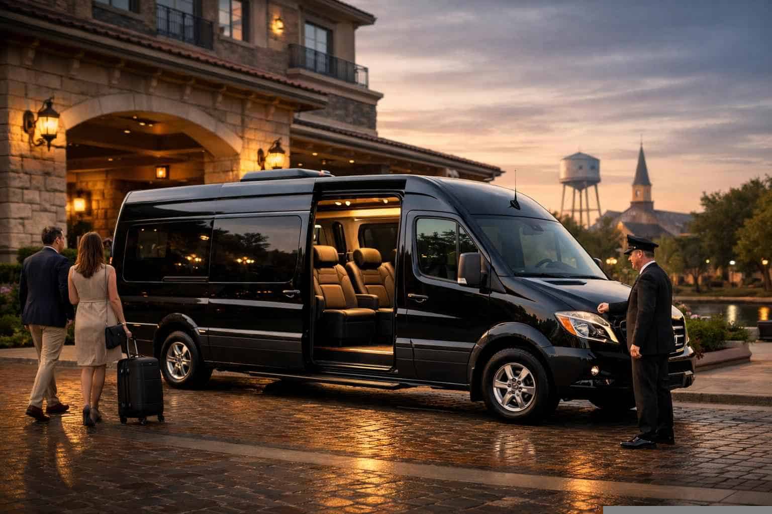 Best Passenger Van with Driver in McKinney Texas