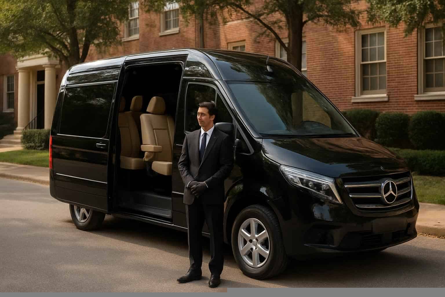 Best Passenger Van with Driver in University Park Texas