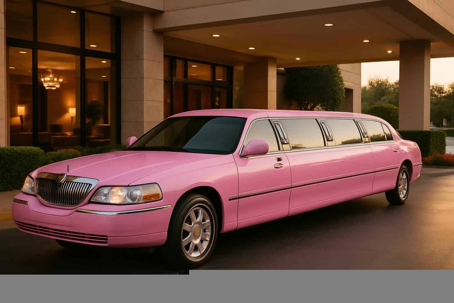 Best Pink Limo Rental in Coppell Texas
