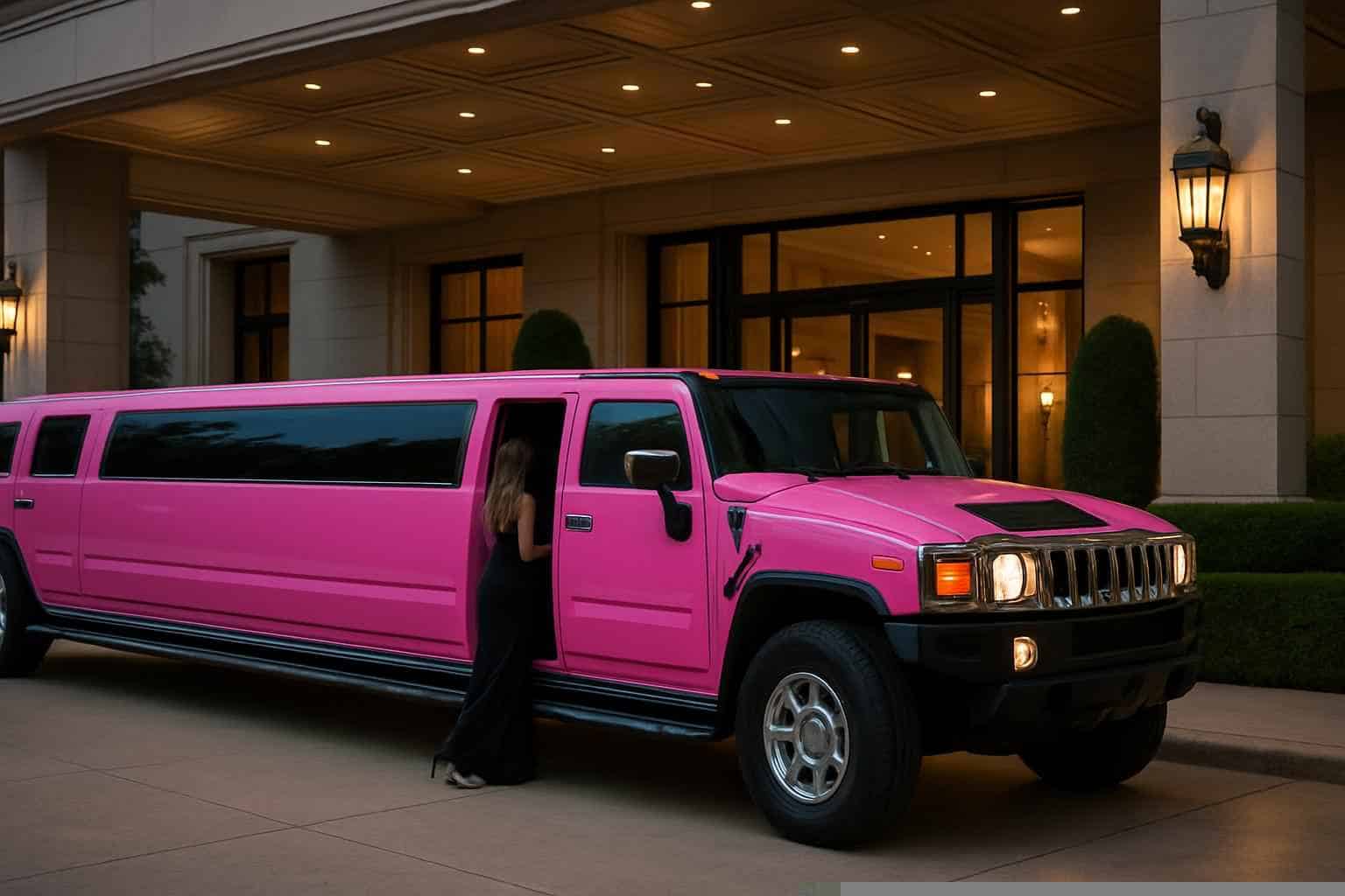 Best Pink Limo Rental in Lewisville Texas