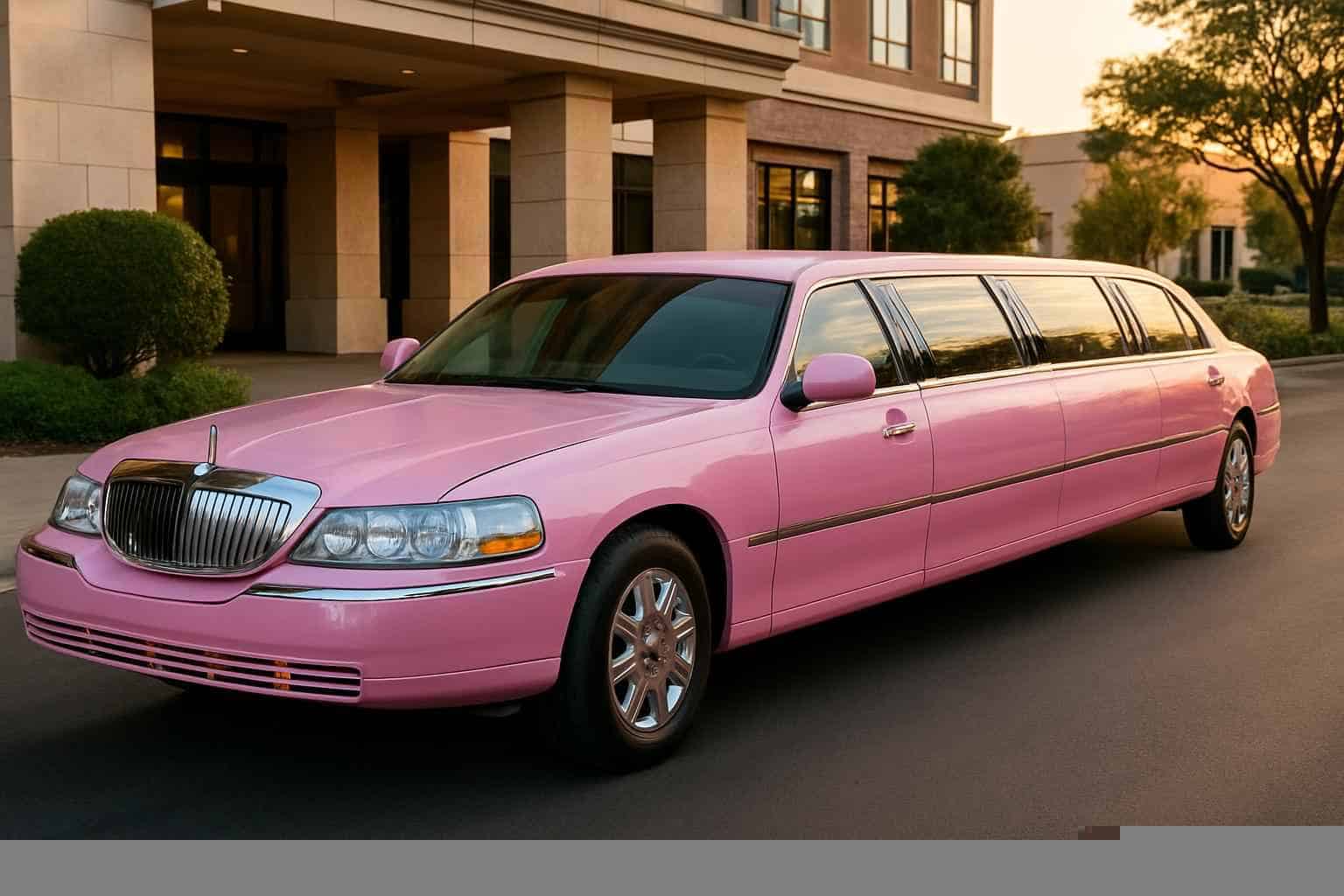 Best Pink Limo Rental in Richardson Texas