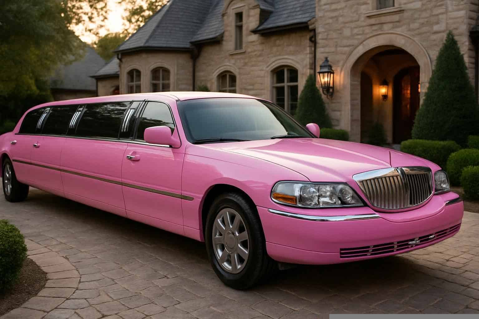 Best Pink Limo Rental in Southlake Texas
