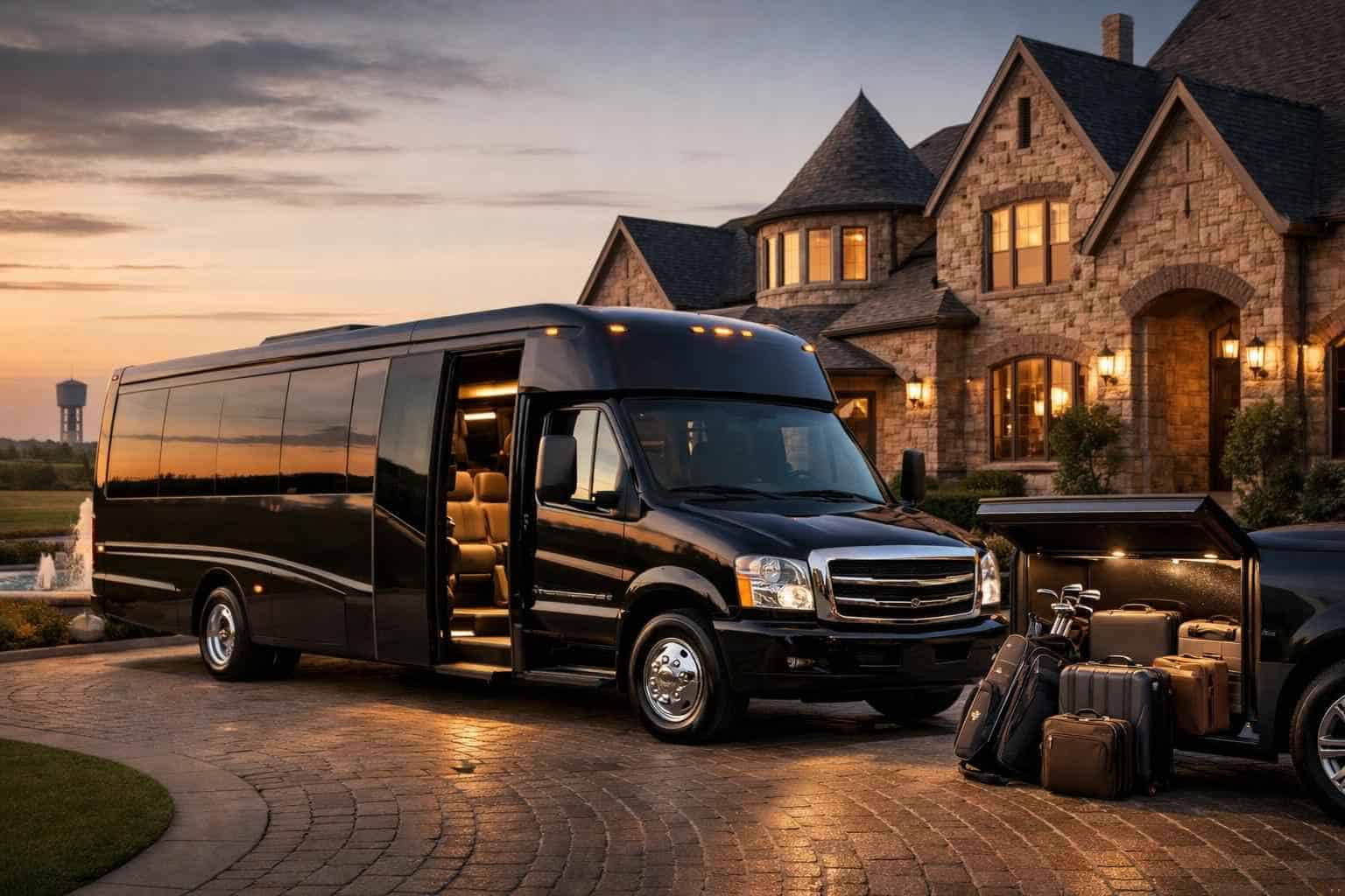 Best Shuttle Bus Rental in Prosper Texas