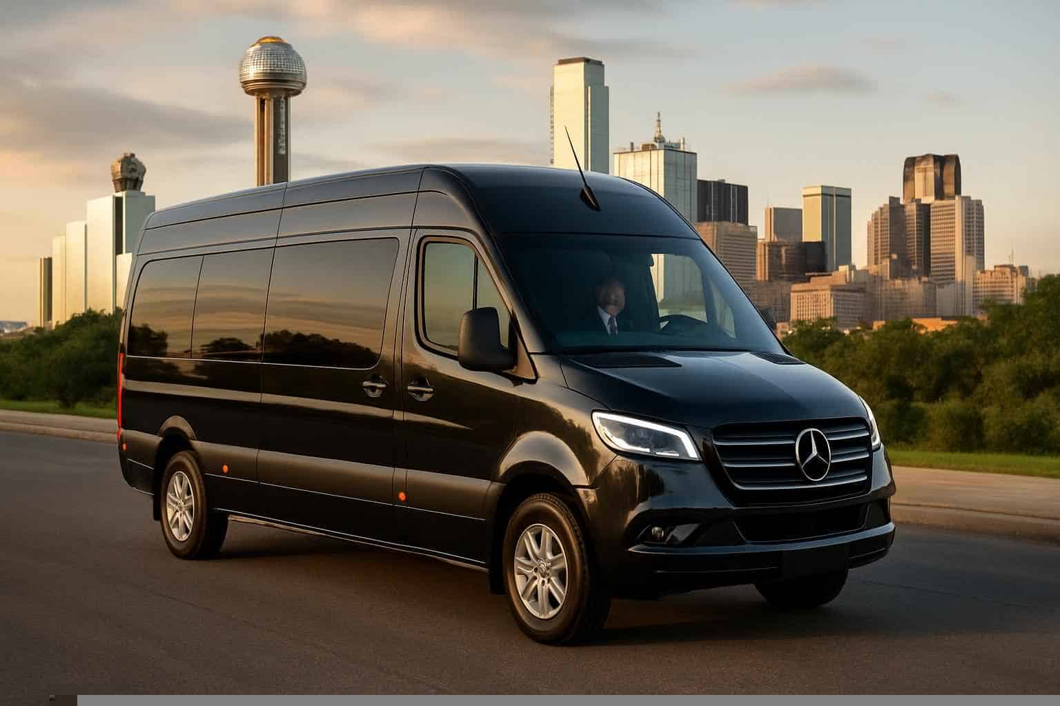 Best Sprinter Van Rental with Driver in Dallas Texas