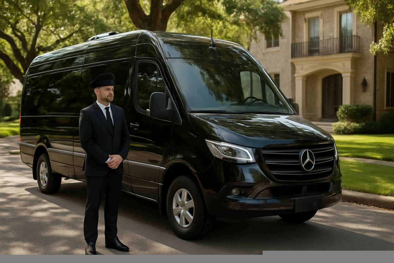 Best Sprinter Van Rental with Driver in Highland Park Texas