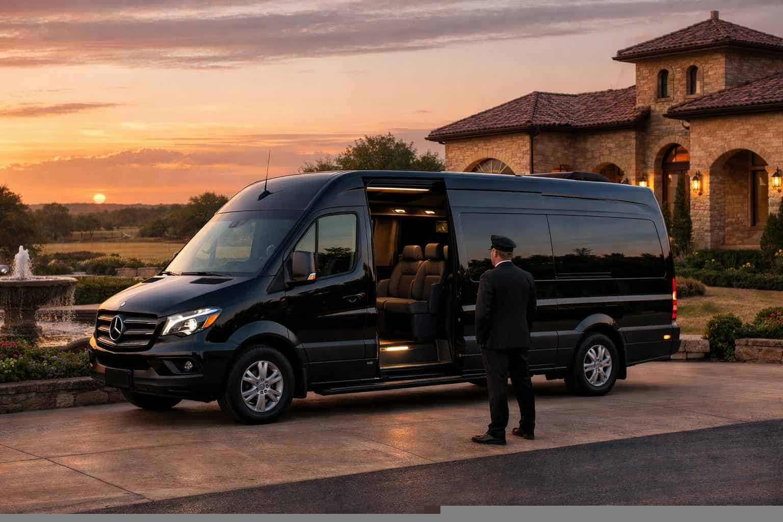 Best Sprinter Van Rental with Driver in Prosper Texas