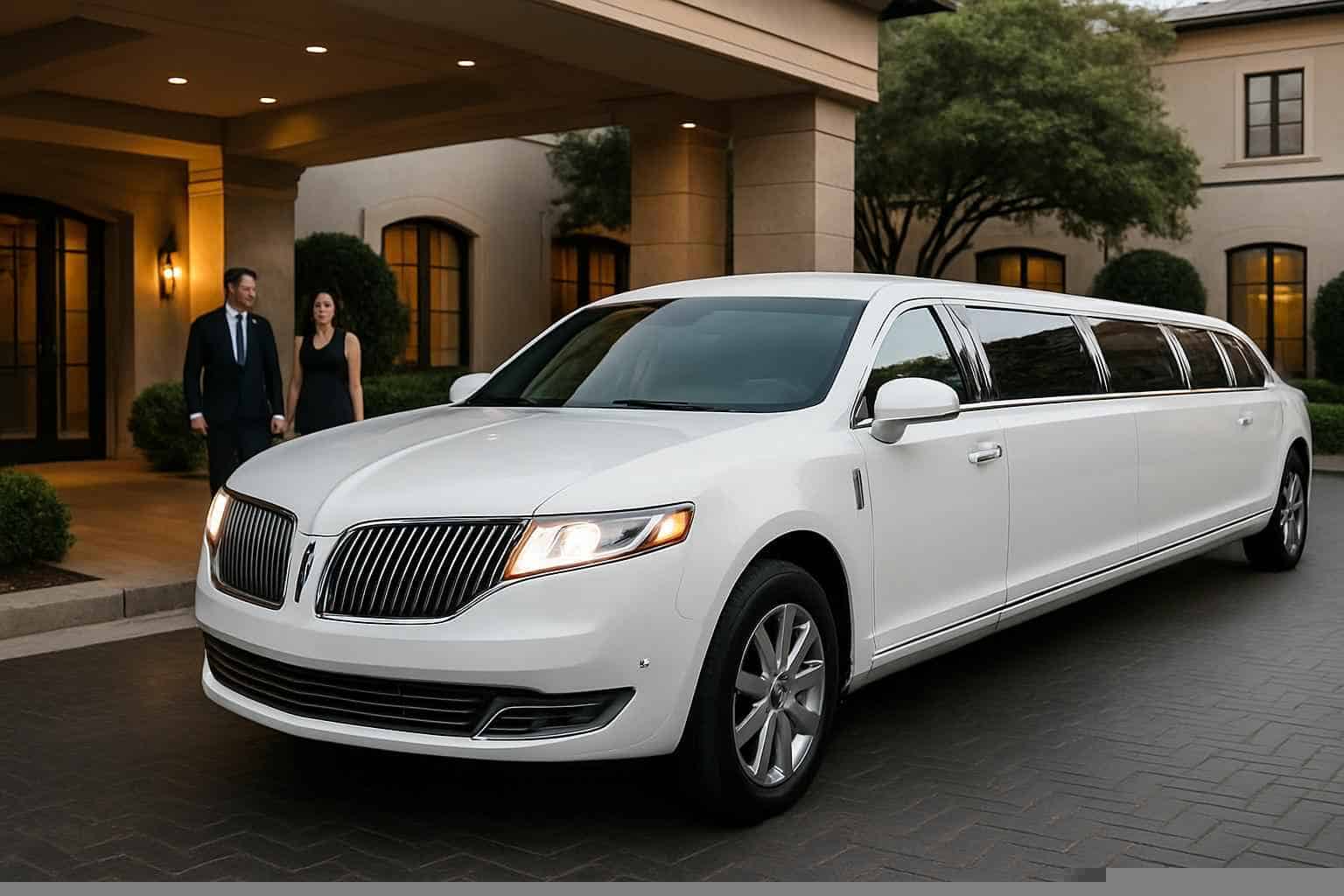 Best White Limo Rental in Carrollton Texas