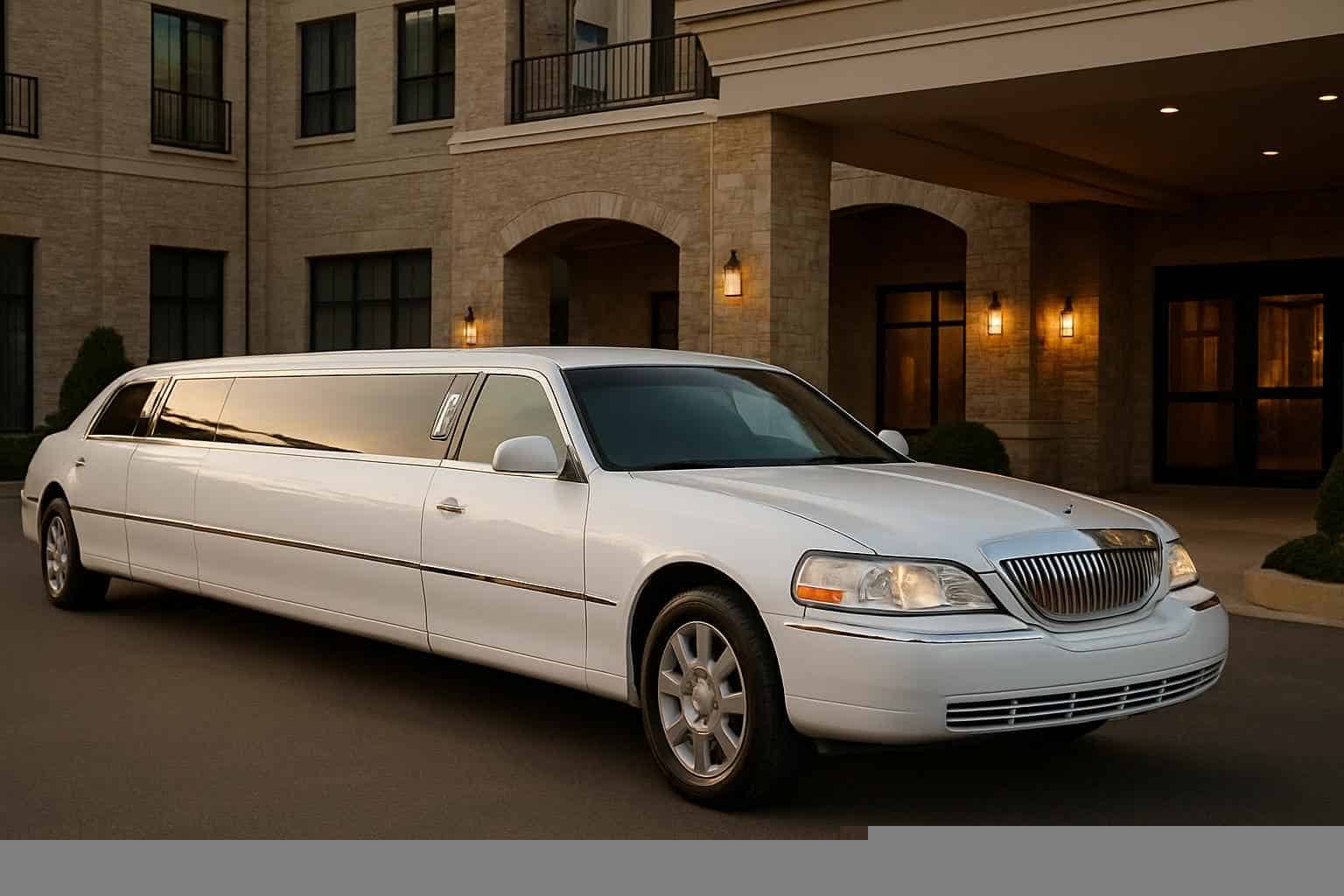 Best White Limo Rental in Coppell Texas