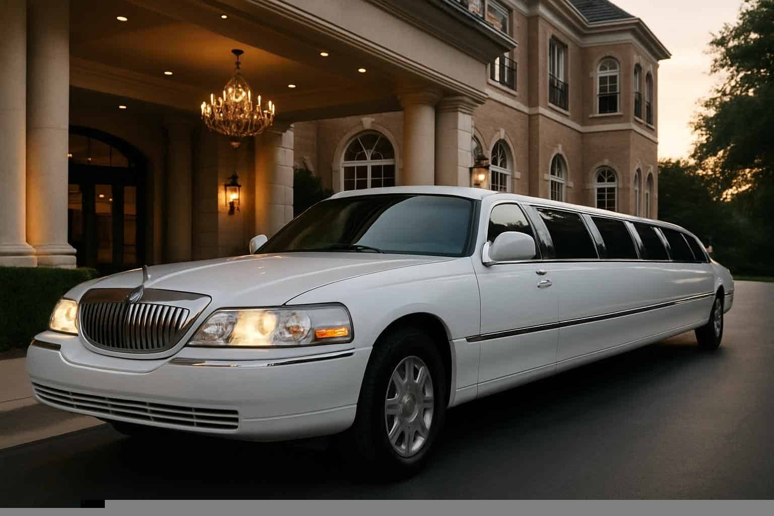 Best White Limo Rental in Grapevine Texas