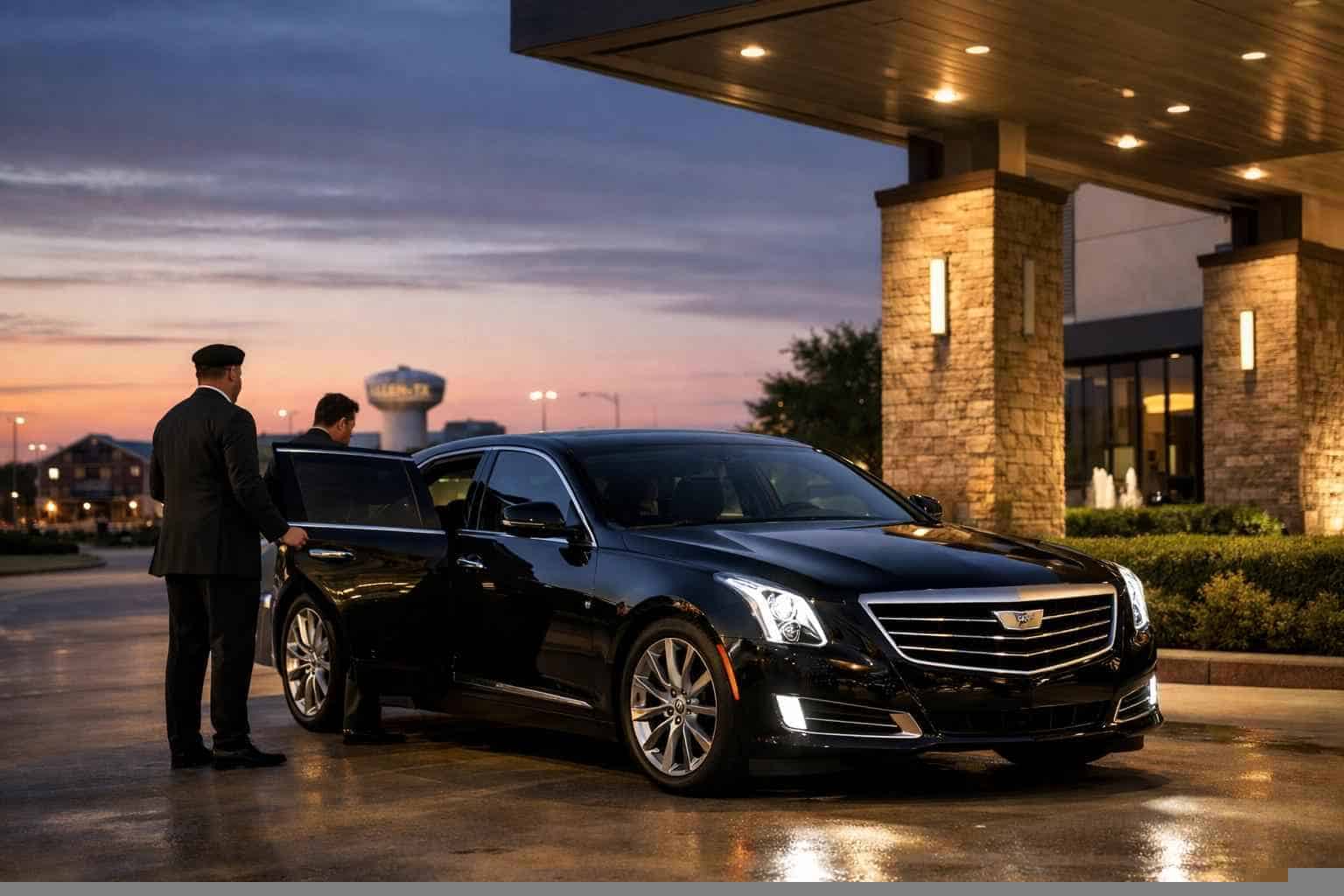 Black Car Service Near Me Allen TX