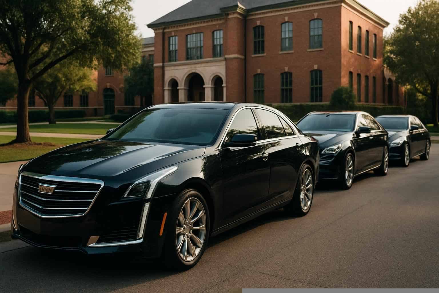 Black Cars in Farmers Branch Texas