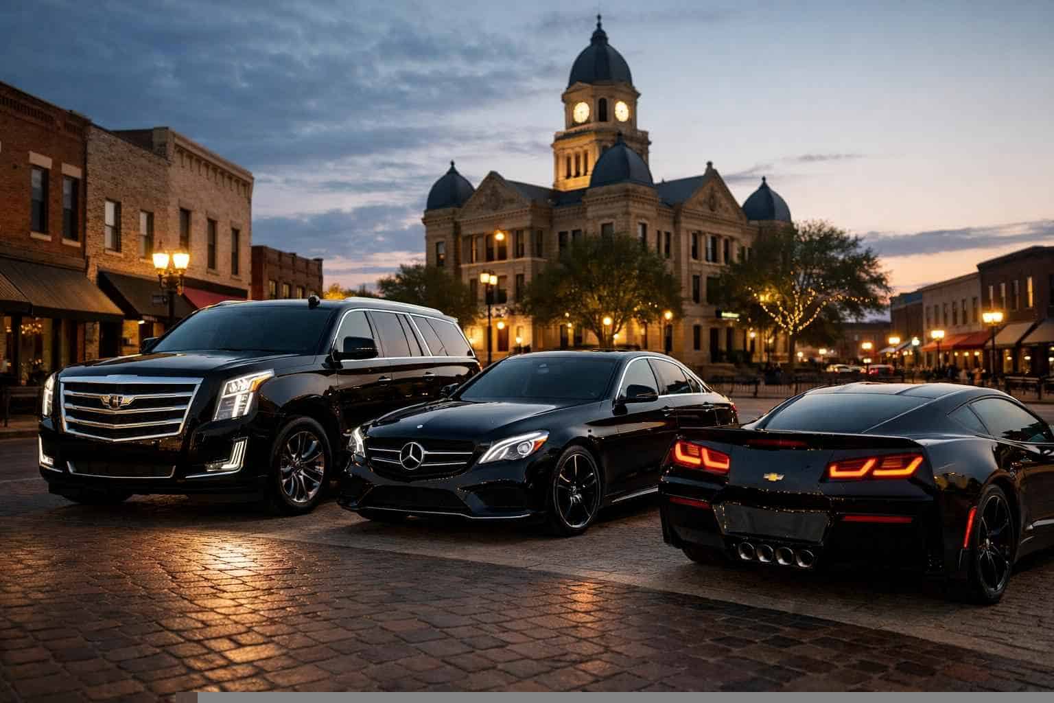 Black Cars in McKinney Texas
