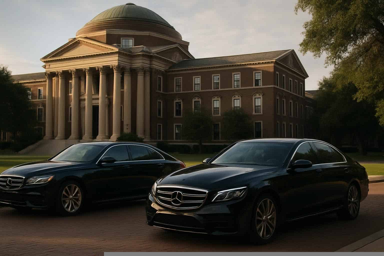 Black Cars In University Park Texas
