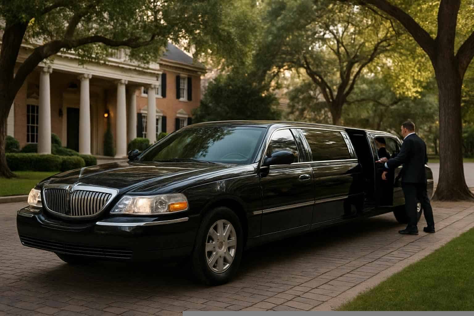 Black Limo Rental Highland Park TX