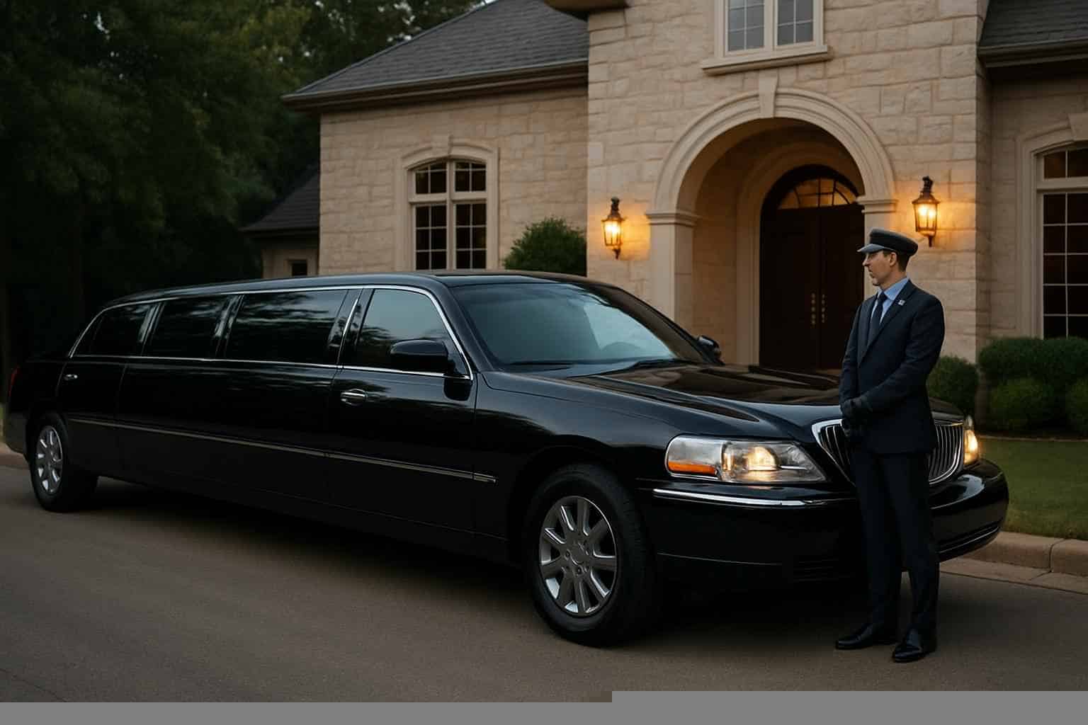 Black Limo Rental Near Me Flower Mound TX