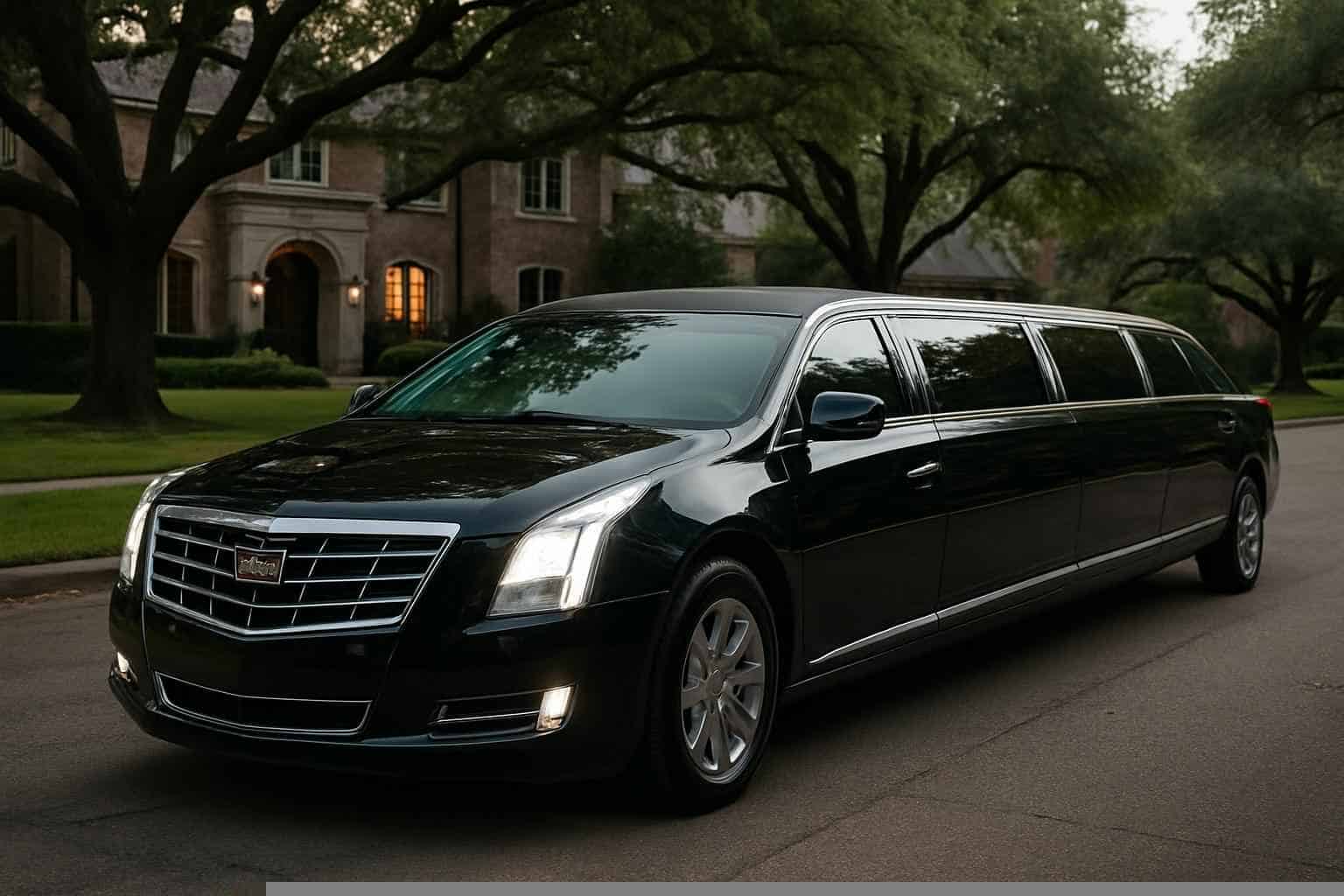 Black Limo Rental Near Me Highland Park TX