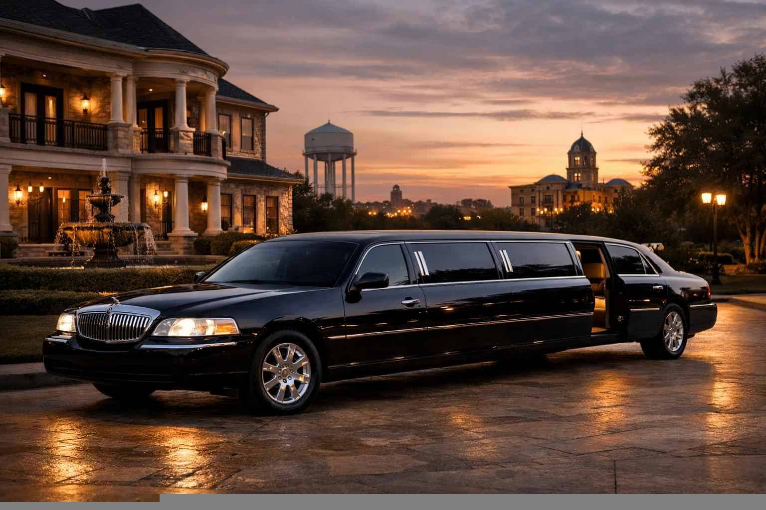 Black Limo Rental Near Me McKinney TX
