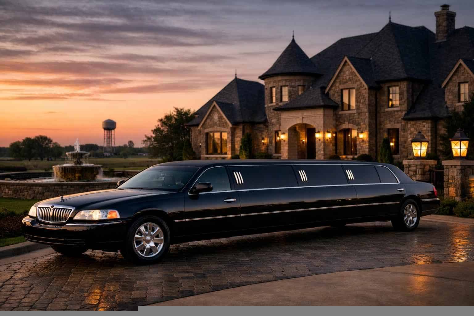 Black Limo Rental Near Me Prosper TX