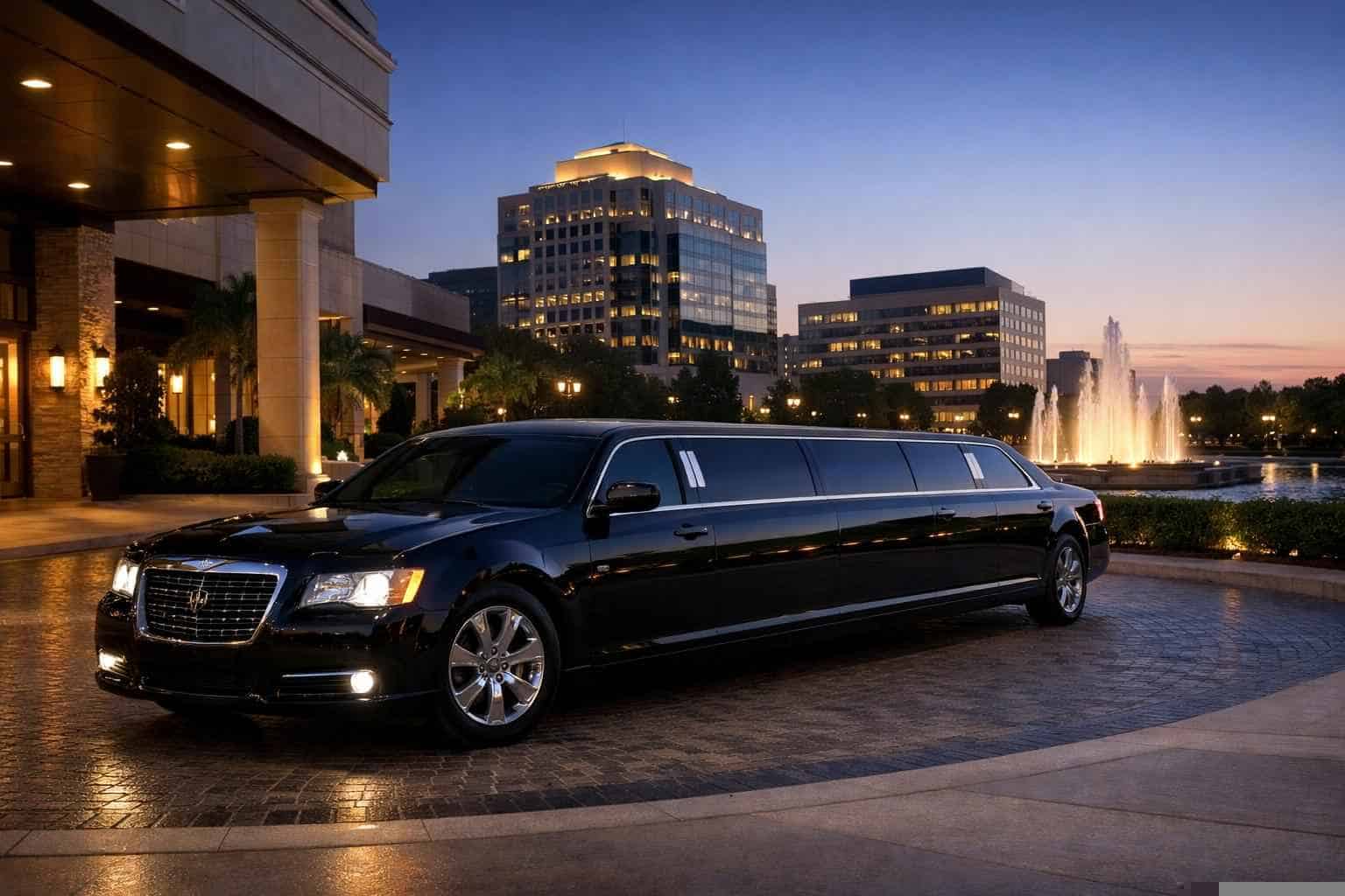 Black Limo Rental Plano TX