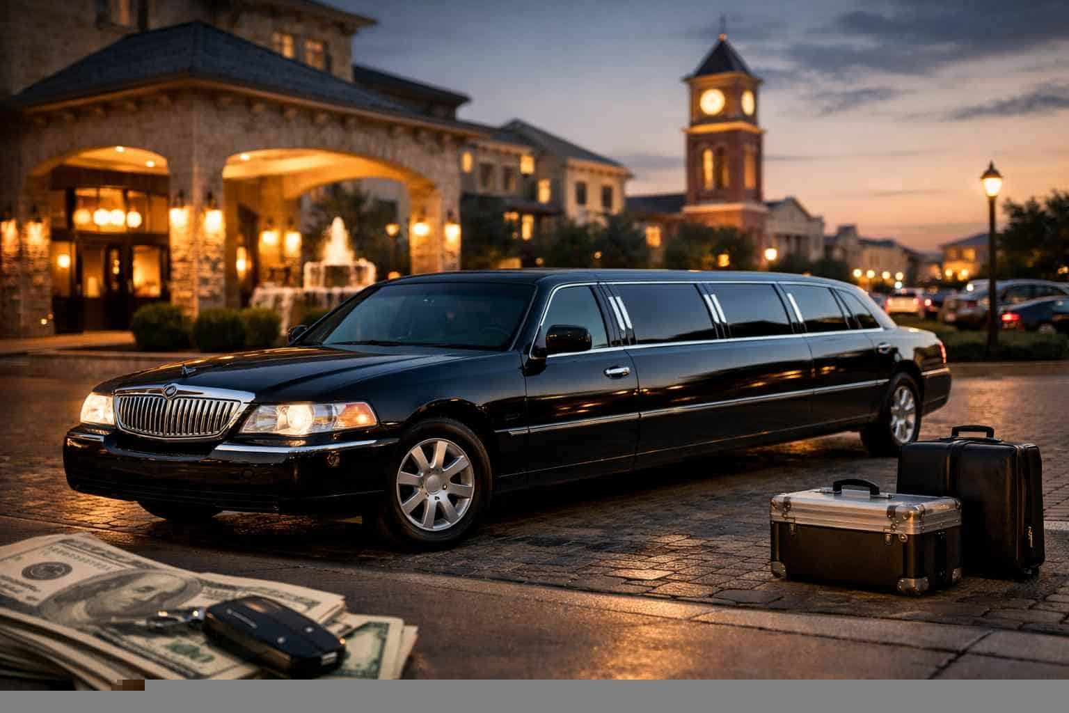 Black Limo Rental Prices in Allen TX