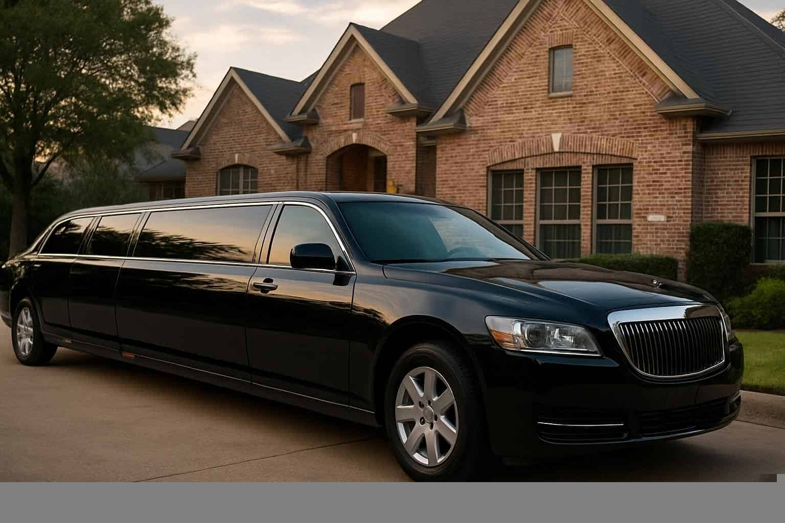 Black Limo Rental Prices in Farmers Branch TX