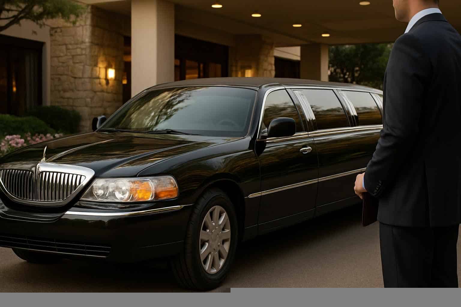 Black Limo Rental Prices in Flower Mound TX