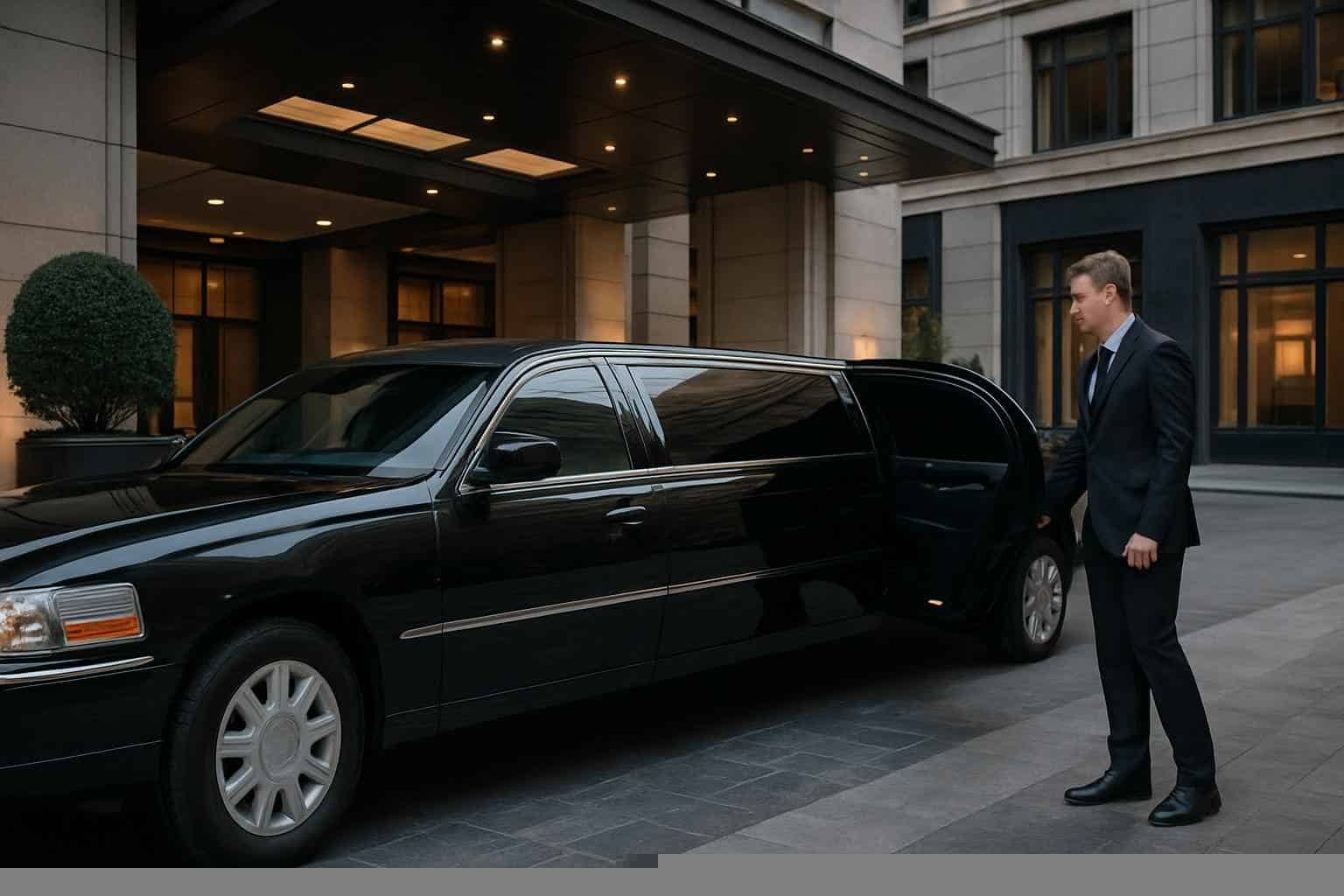 Black Limo Rental Prices in Highland Park TX