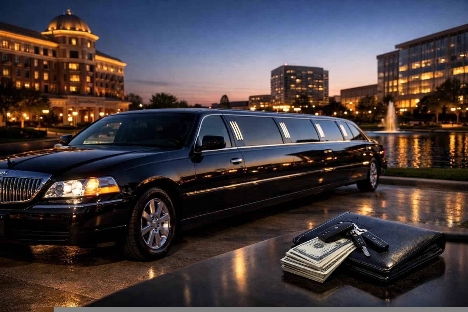 Black Limo Rental Prices in McKinney TX