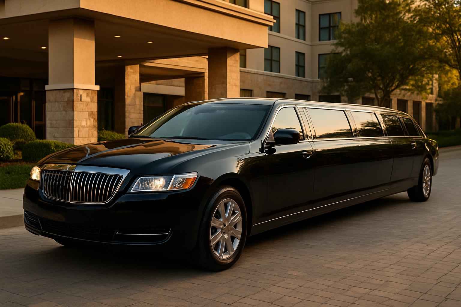 Black Limo Rental Prices in The Colony TX