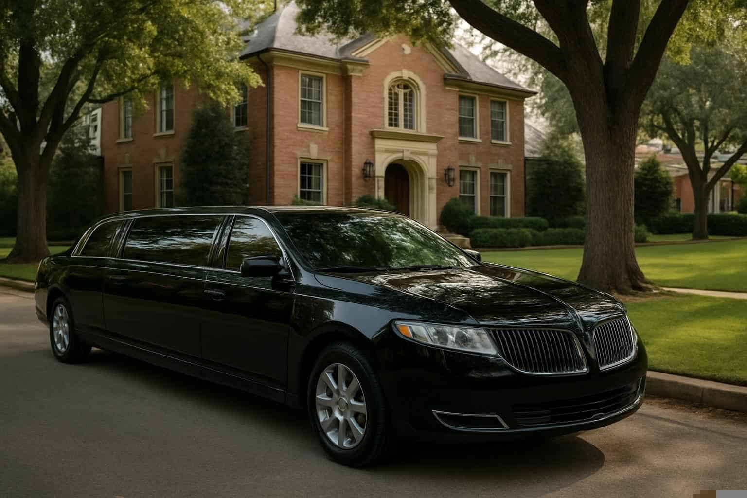 Black Limo Rental Prices in University Park TX