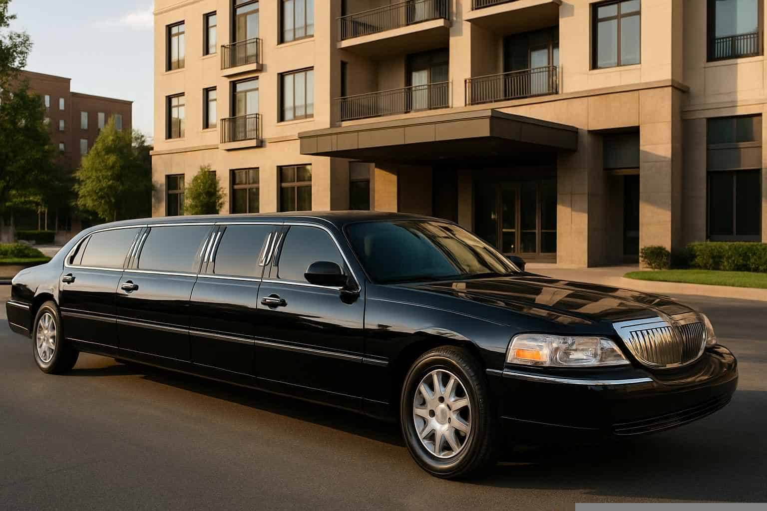 Black Limo Rental Services in Addison Texas