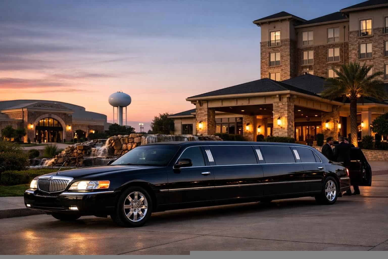 Black Limo Rental Services in Allen Texas
