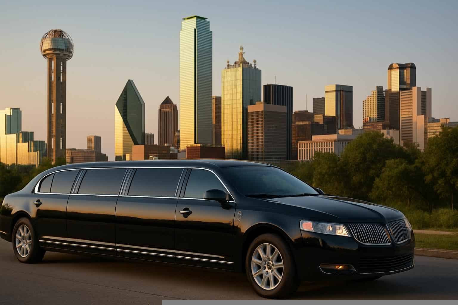 Black Limo Rental Services in Dallas Texas