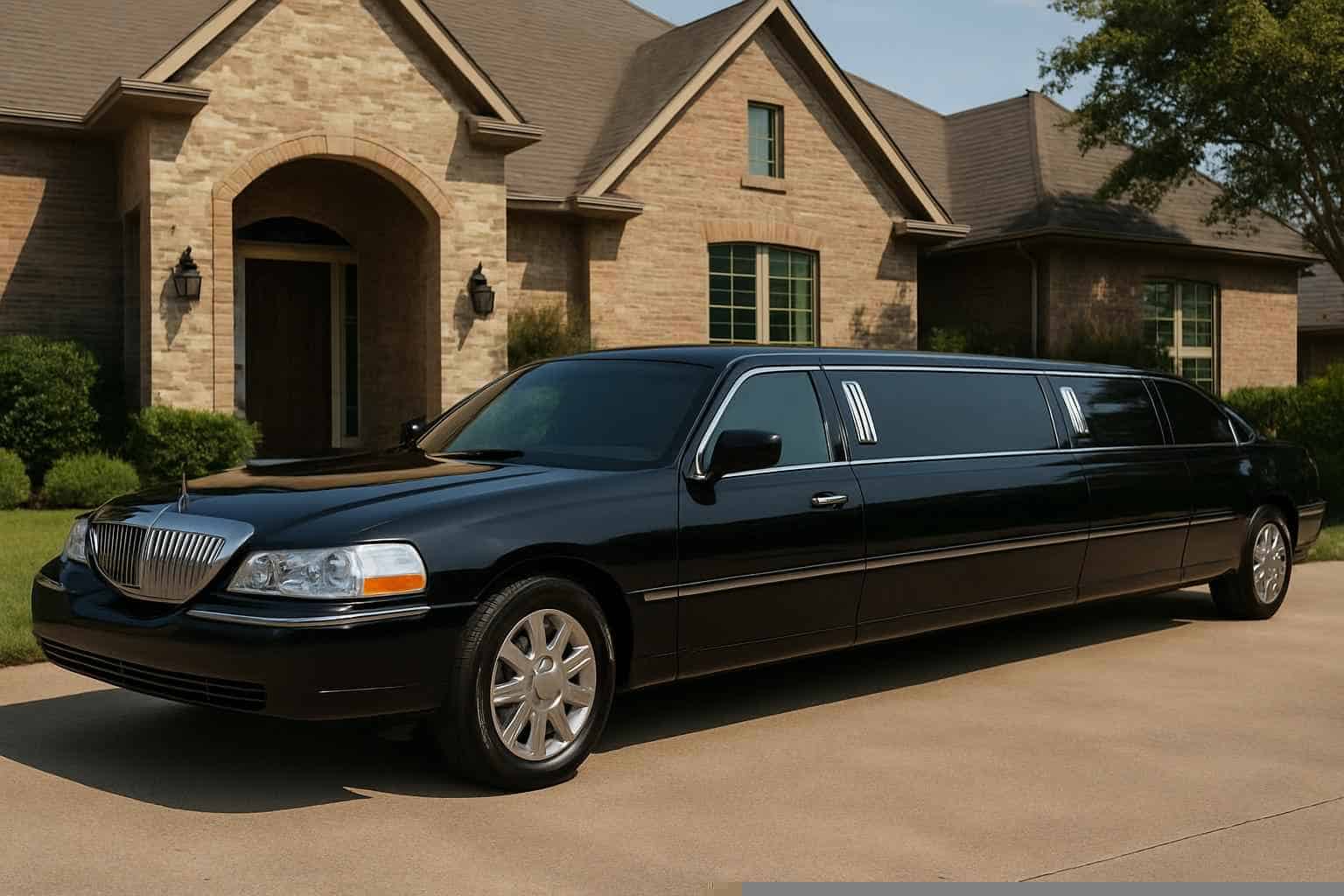 Black Limo Rental Services in Flower Mound Texas