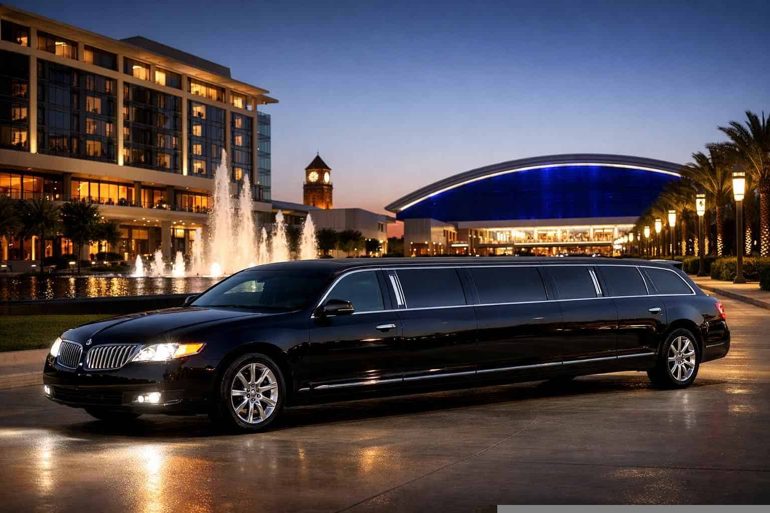 Black Limo Rental Services in Frisco Texas
